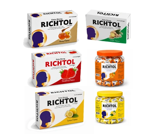 Menthol and Eucalyptus Lozenges Honey